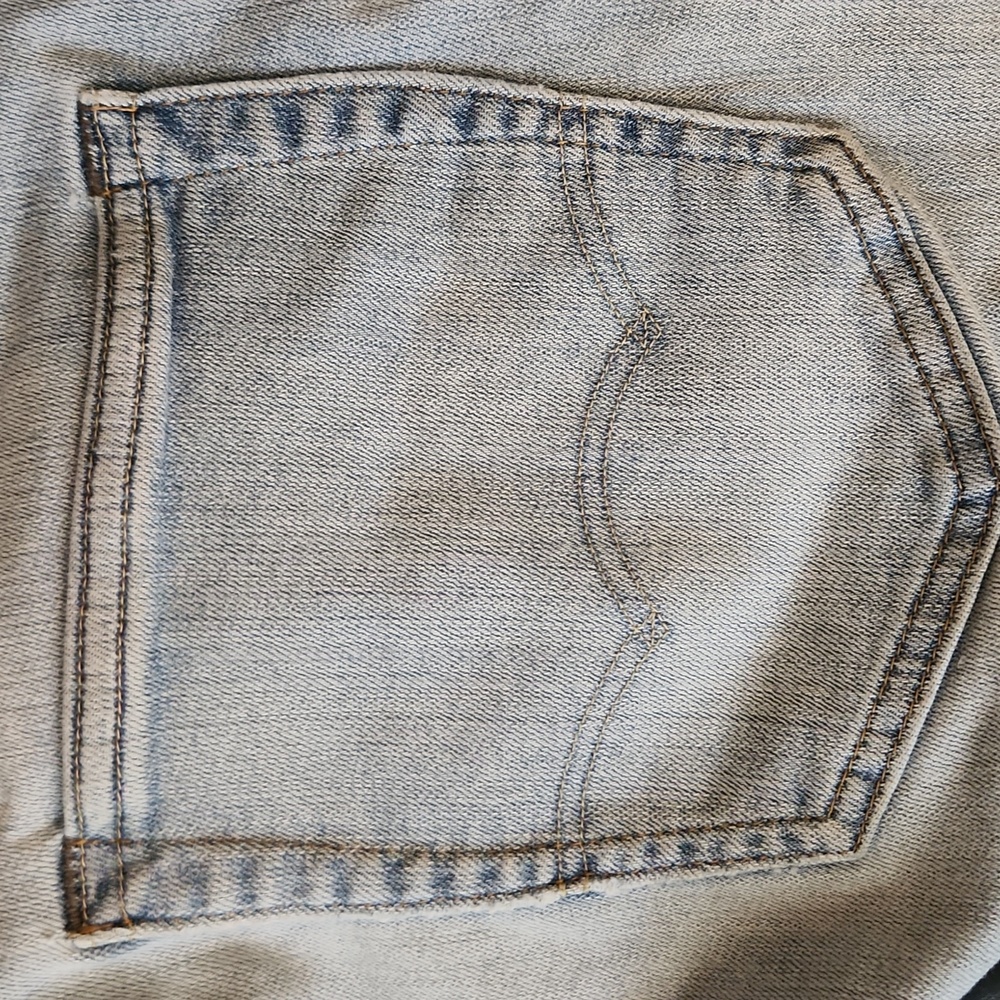 American Eagle Lightwash Denim Jeans Size 32 X 34 Next Level Flex - Picture 11 of 15